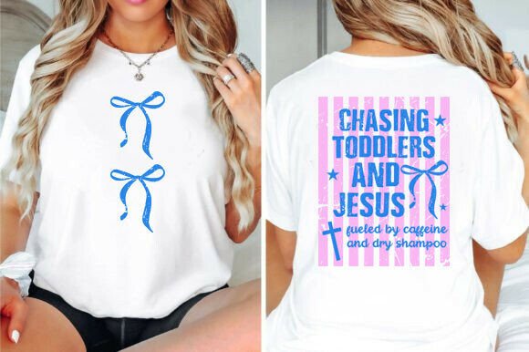 Chasing Toddlers and Jesus Fueled Graphics